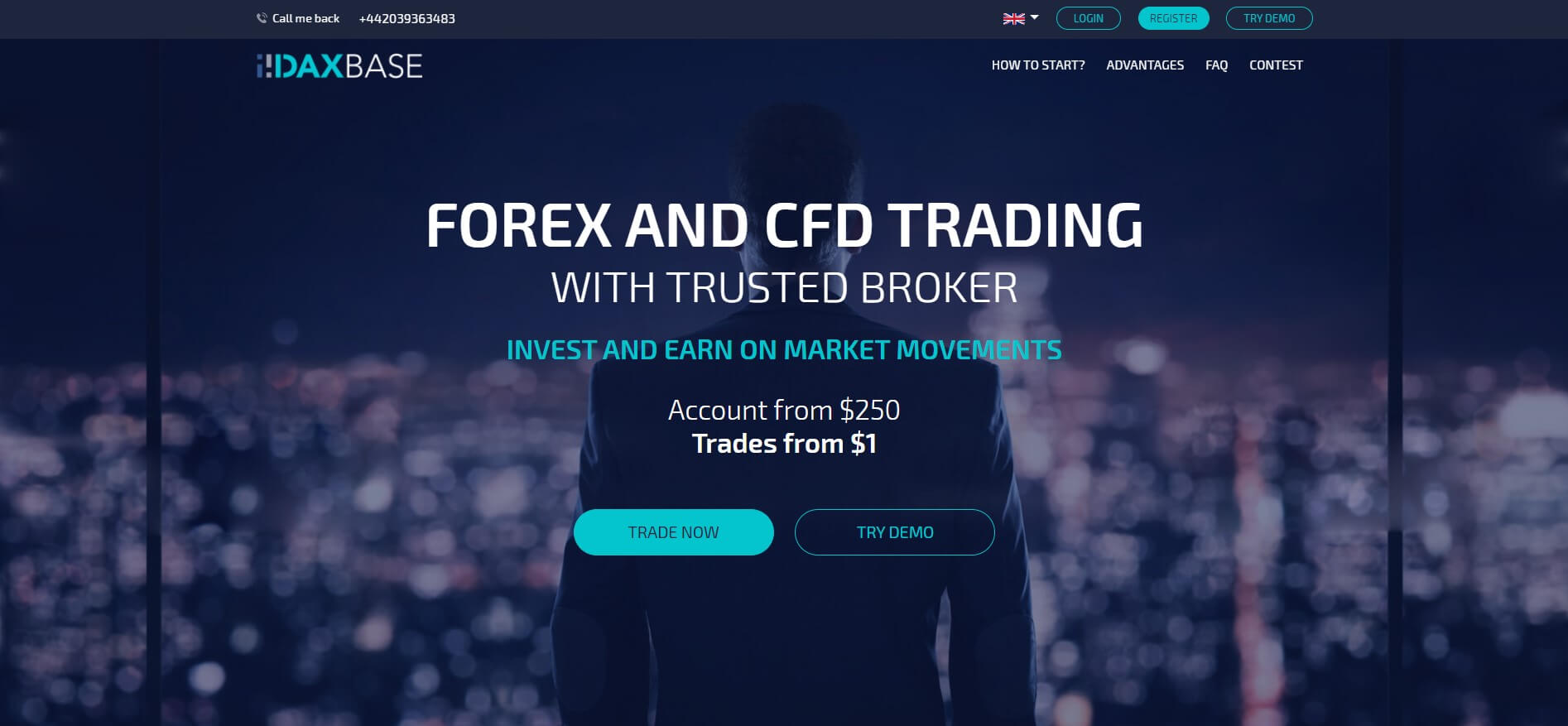 DAXBase - Forex and CFDs Trading Platform | USA Customers ...